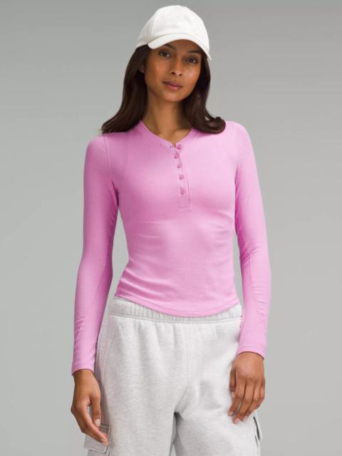 【高知インター店】 Long-Sleeve Tight Hold lululemon Henley REVERSIBLE | ヨガ・ピラティス