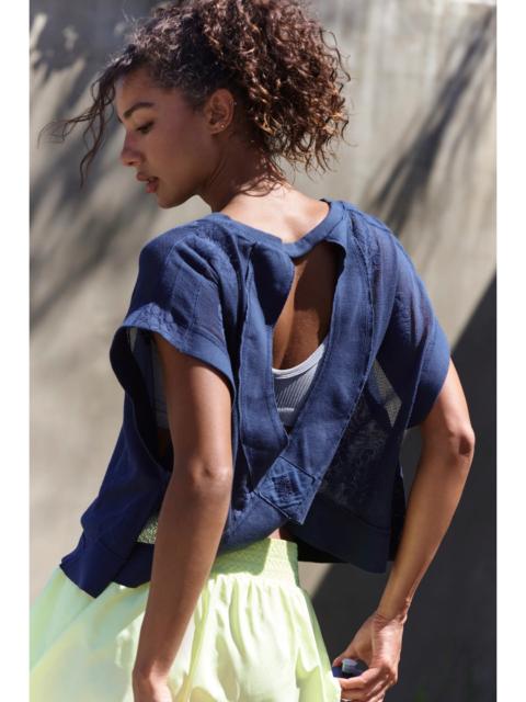 FREE PEOPLE My Time Lace Tee