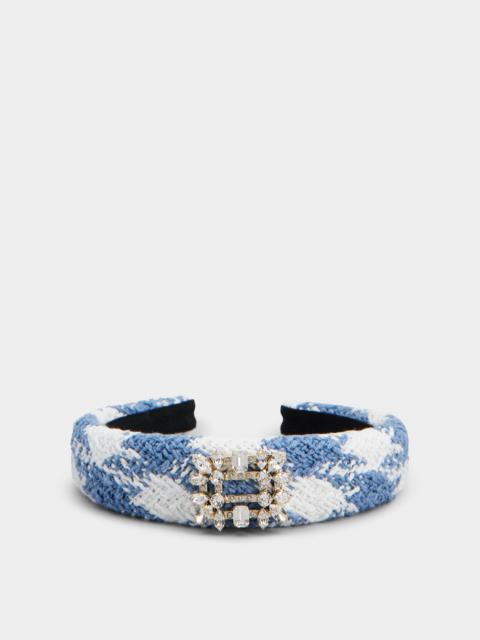 Roger Vivier Broche Vivier Buckle Hairband in Fabric