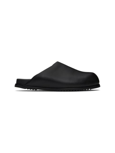 Rick Owens Black Hollywood Granola Mules