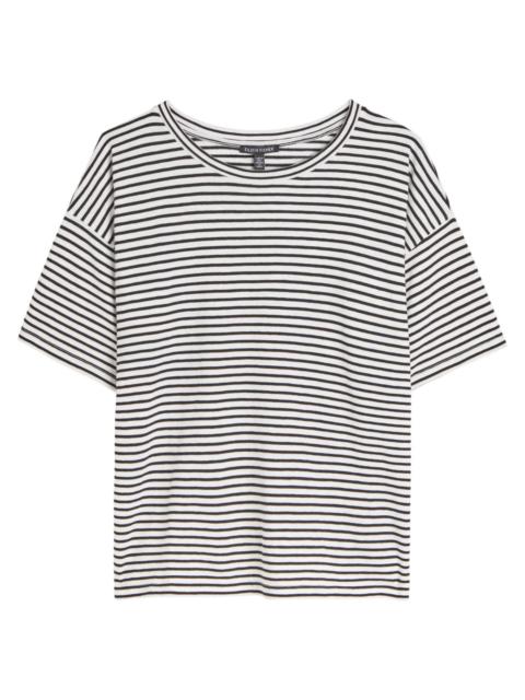 EILEEN FISHER Eileen Fisher Striped Cotton-knit T-shirt