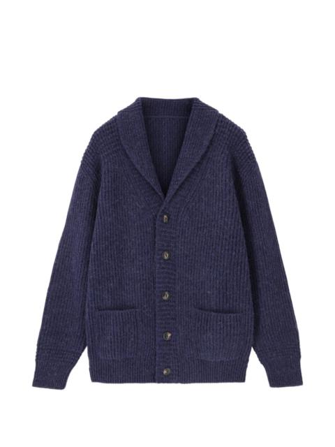FORTELA Chad shawl-collar patch-pocket cardigan
