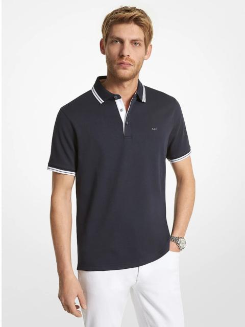 MICHAEL KORS Greenwich Cotton Polo Shirt