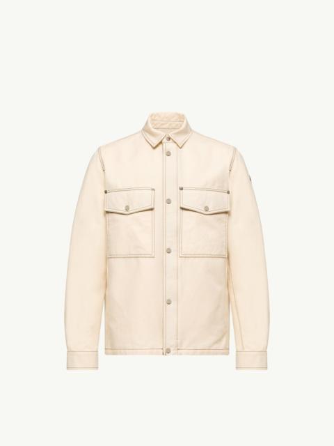 Moncler Watagua Cotton & Linen Blend Shirt Jacket