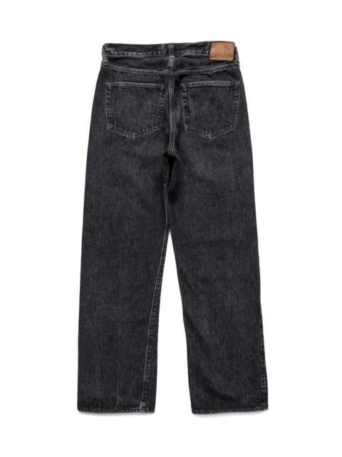 SUGAR CANE 14.25oz Black Denim 1947 Model - Hard Wash