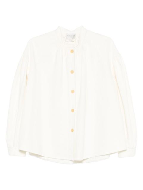 forte_forte high-neck button top