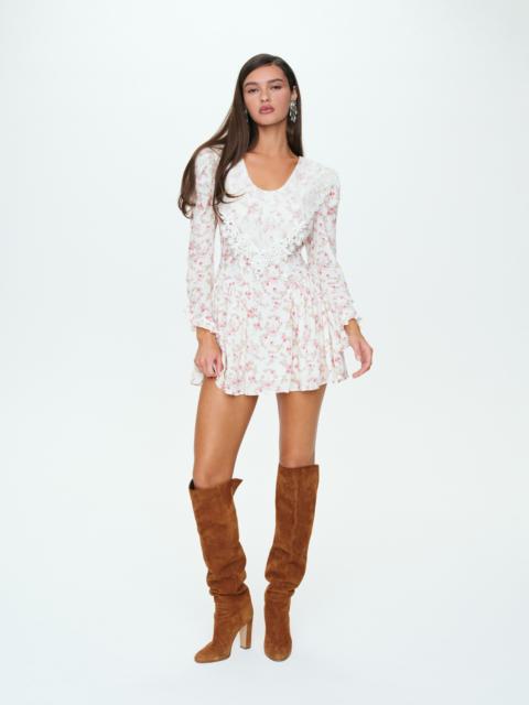 For Love & Lemons Country Floral Mini Dress