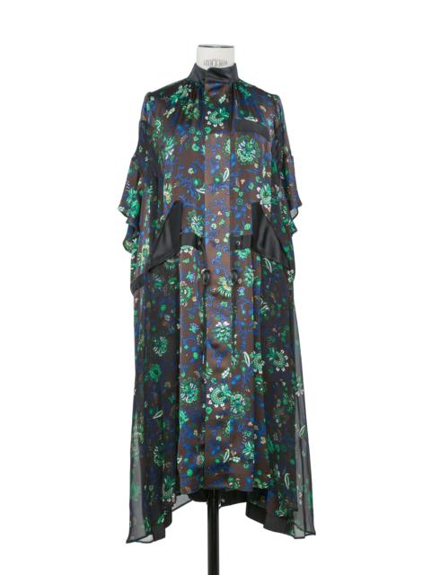 sacai Floral Print Dress