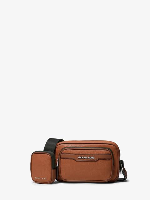 MICHAEL KORS Cooper Pebbled Leather Camera Bag