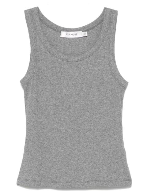 AYA MUSE ribbed tank top