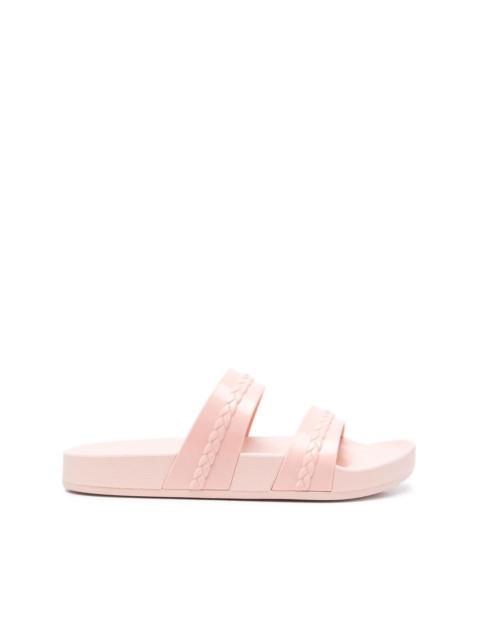 ANCIENT GREEK SANDALS Meli double-strap slides