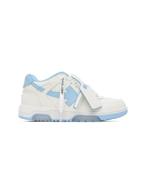 Off-White White 'Out Of Office' Calf Leather Sneakers