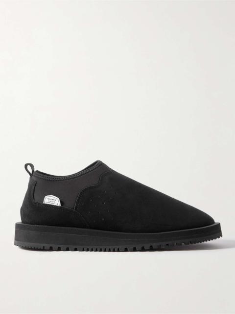 Suicoke RON-MWPAB-MID Suede and Shell Slippers