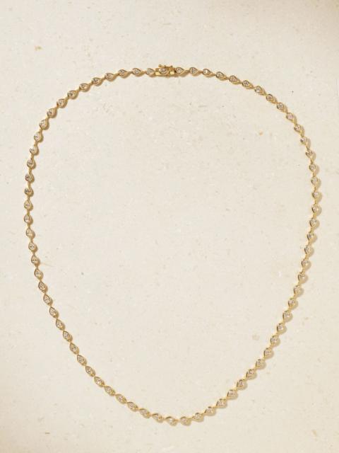 ANITA KO 18-karat gold diamond necklace Gold