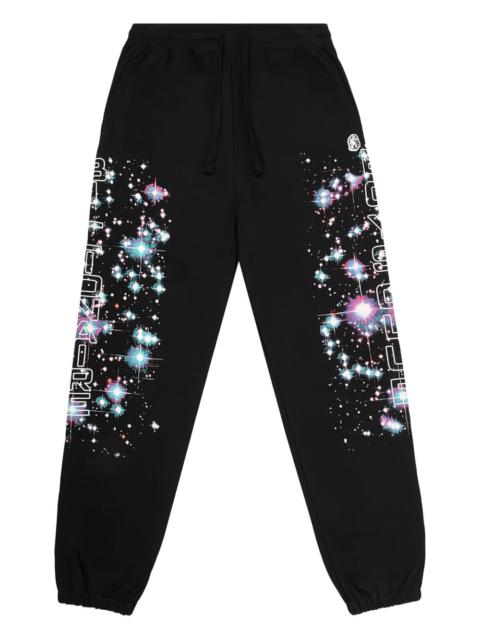 BILLIONAIRE BOYS CLUB Milky Way "Black" track pants