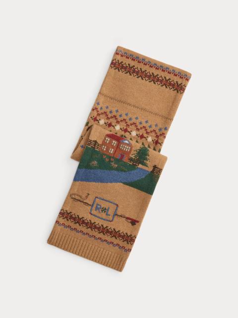 Polo Ralph Lauren Scenic Wool-Blend Scarf