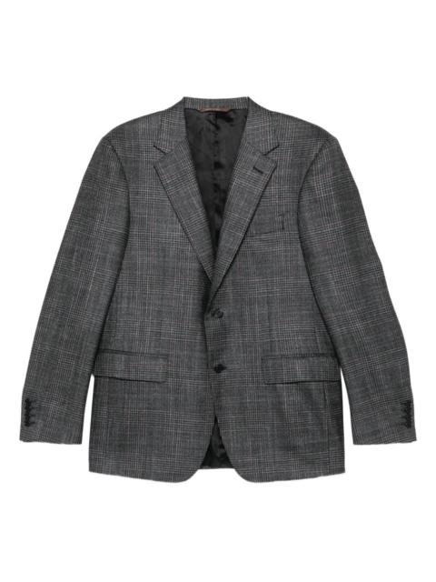 Canali checked blazer
