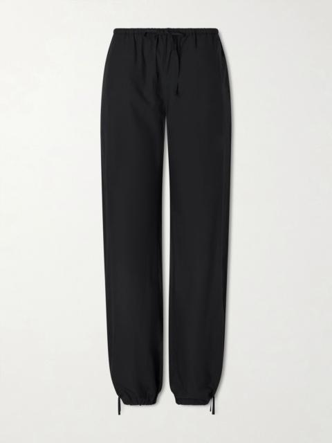 SKALL Petri cotton-poplin balloon pants Black