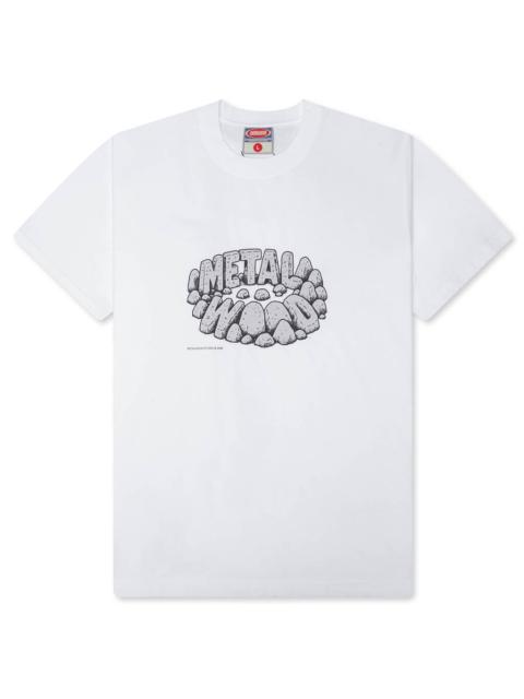 Metalwood Studio STONEHENGE T-SHIRT - WHITE