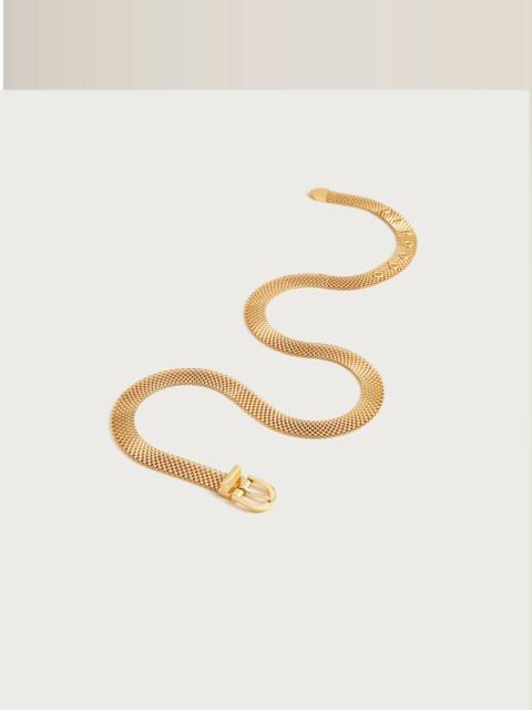 J.CREW Watchband chain belt