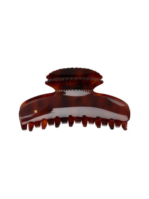 Sophie Buhai Brown Fan Shell Claw Clip