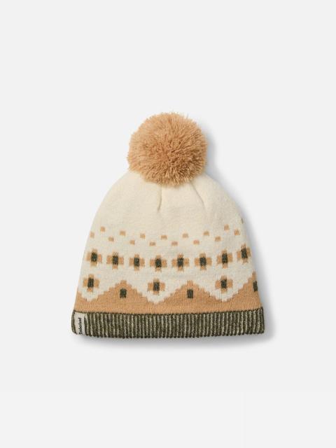 Timberland Women's Fair Isle Beanie with Pom