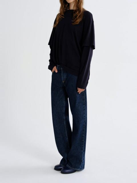 AGOLDE LOIS TEE IN OBSCURA