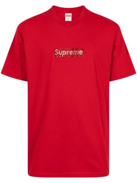 Supreme x Swarovski Box Logo T-shirt