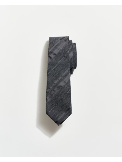 Billy Reid Tonal Verigated Striped Tie