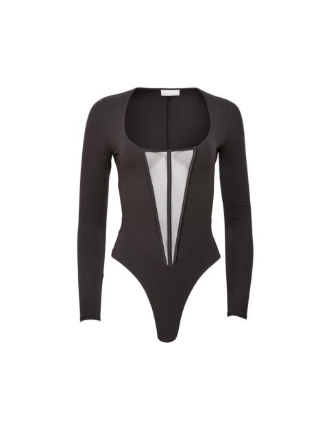 Fleur du Mal Long Sleeve Jersey Bodysuit