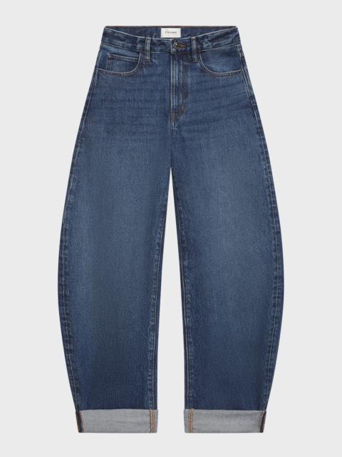 FRAME Baggy Bubble Jeans