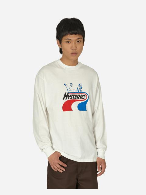 Hysteric Way Longsleeve T-Shirt Dirty White