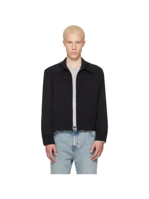 SECOND/LAYER Black Herman Jacket