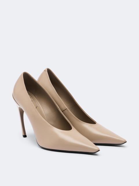 Roger Vivier Choc leather pumps