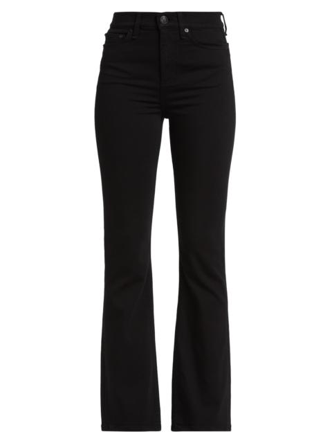 rag & bone Women's Flexi Peyton High-Rise Boot-Cut Jeans - Black