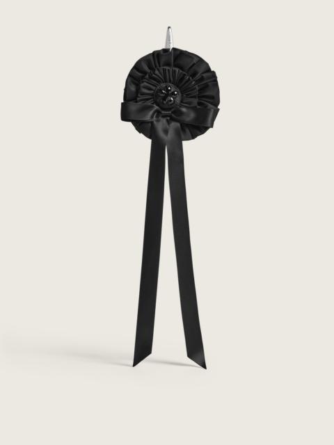 Simone Rocha Embellished Ribbon Rosette Bag Charm