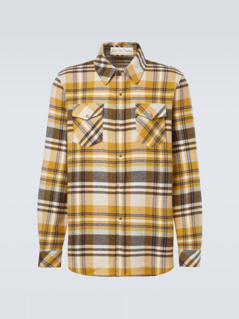 God’s True Cashmere Abundance cashmere shirt with tiger eye