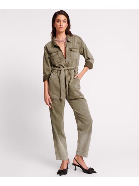 ONE TEASPOON OLD KHAKI CLAUDIA OVERALLS