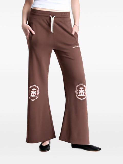 Palm Angels Lions Herald graphic-print track pants