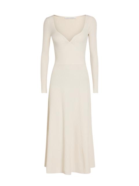 MARIA McMANUS Maria Mcmanus Ribbed-knit Midi Dress