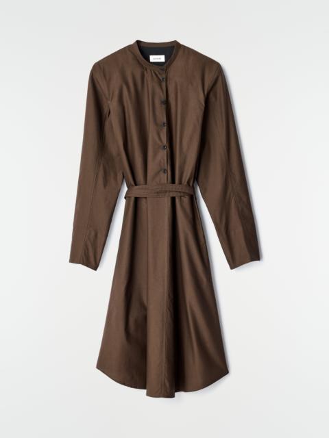 Lemaire SAILOR DRESS IN WASHED COTTON AND SILK BLEND