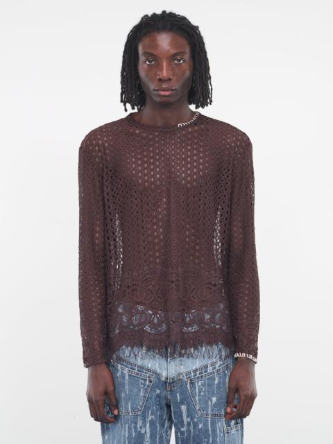Summer Net Crewneck Sweater