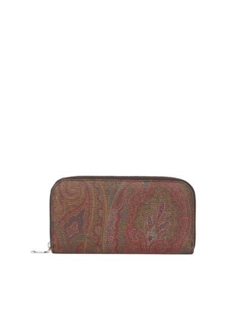 Etro Arnica zip-around wallet