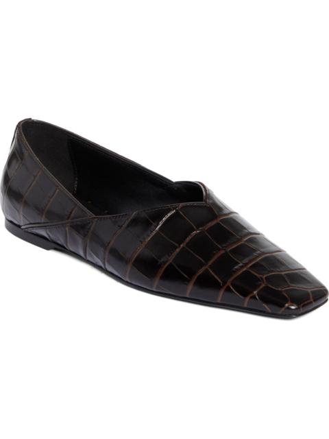 TOTEME Everyday Flat in Dark Brown at Nordstrom