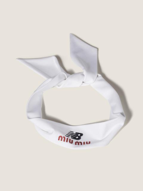 Miu Miu Stretch jersey hair band