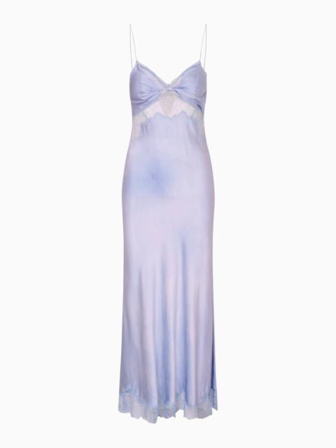 LoveShackFancy Orianna Silk-Blend Maxi Dress