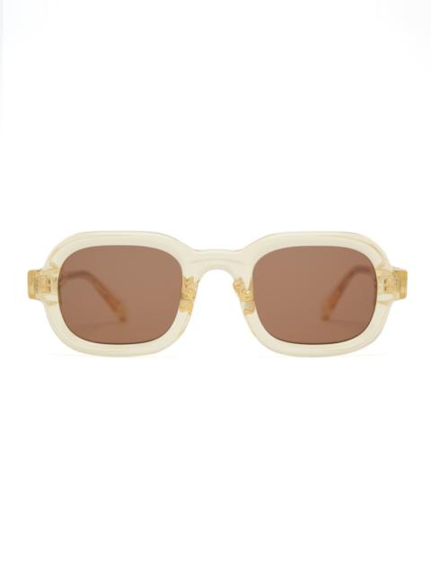 BRAIN DEAD Newman Post Modern Primitive Eye Protection - Yellow