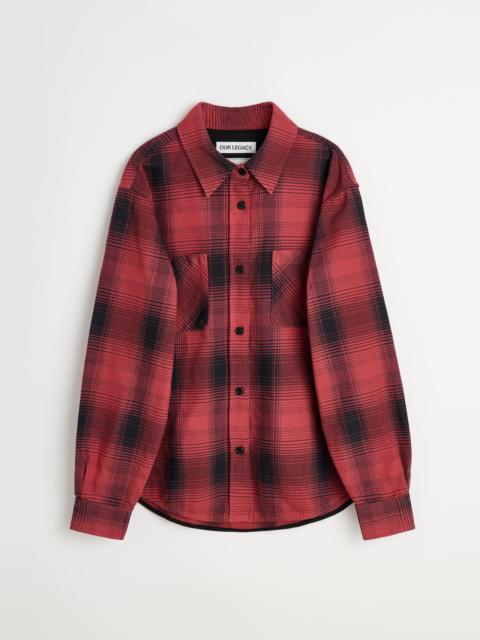 Our Legacy Whoppin Shirt Bison Check Ranch Cotton