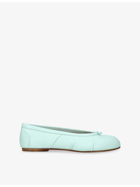 Maison Margiela Tabi Ballerina Leather Ballet Flats