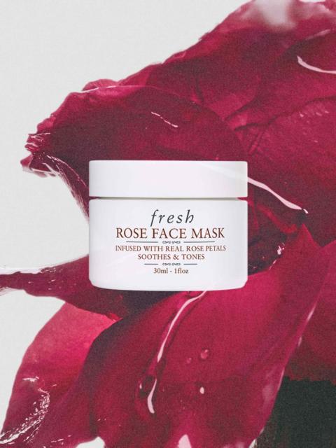 fresh rose face mask